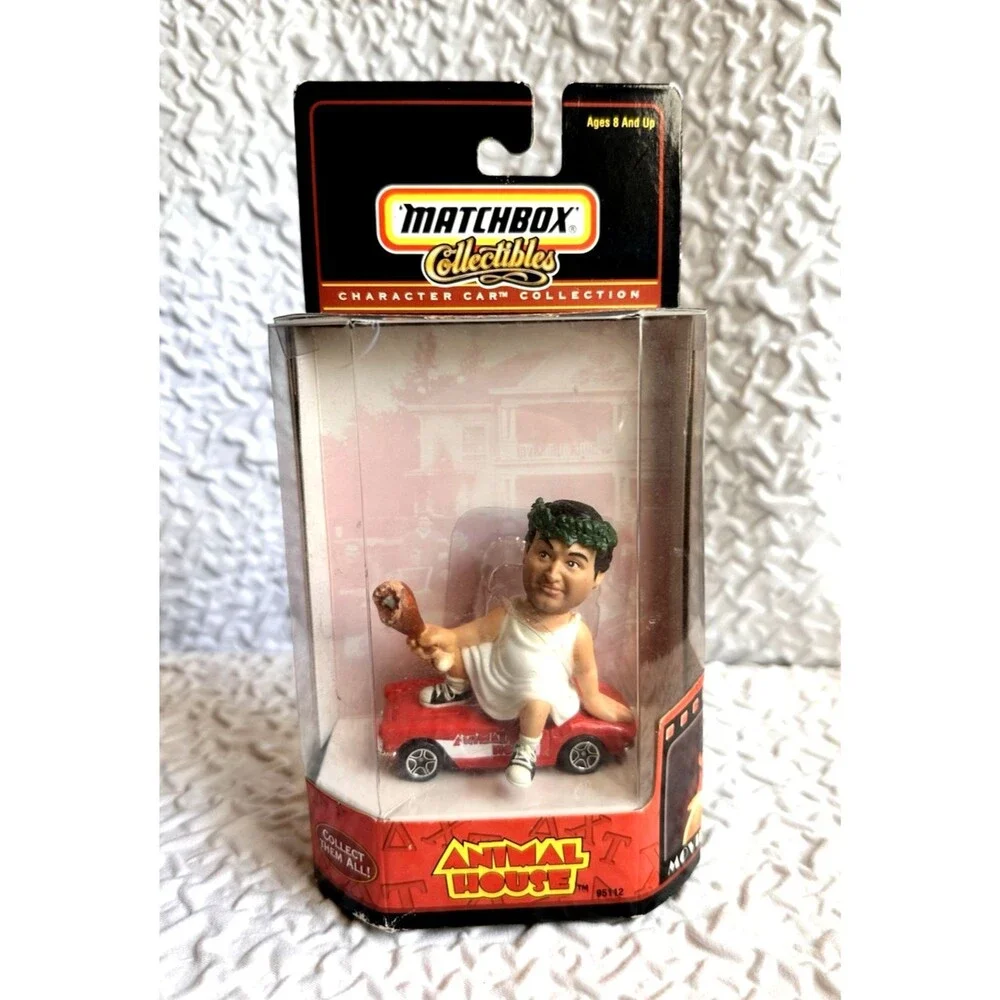 Animal House Matchbox Collectibles car Collection John Belushi Red corvette 1999